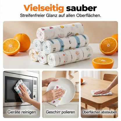 🧼 JETZT 50 % RABATT!  Selbstschäumende Küchen-Reinigungstücher – Einfach Wasser hinzufügen & loswischen!