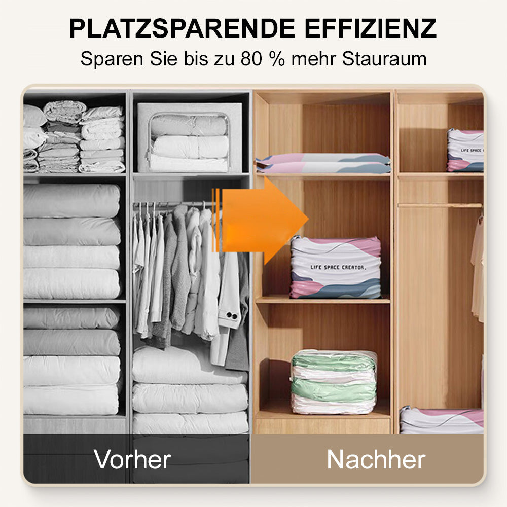 🏠📦 Mehr Platz zu Hause mit Vakuum-Aufbewahrungsbeuteln