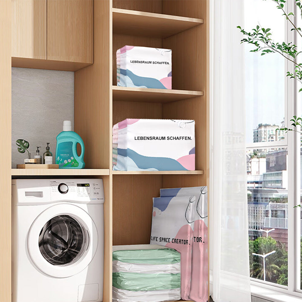 🏠📦 Mehr Platz zu Hause mit Vakuum-Aufbewahrungsbeuteln