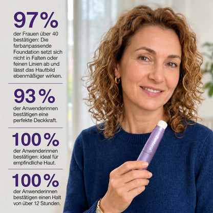 🔥Farbwechsel-Foundation-Stick – Passt sich deinem Hautton an für einen natürlichen Glow bei reifer Haut