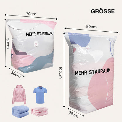 🏠📦 Mehr Platz zu Hause mit Vakuum-Aufbewahrungsbeuteln