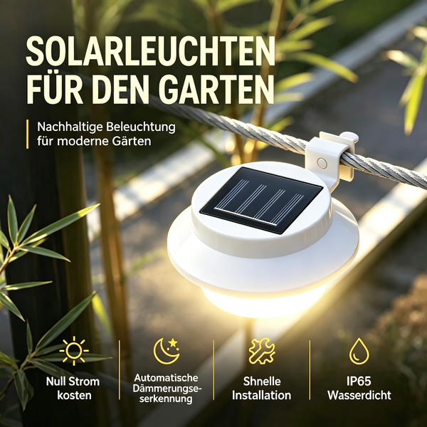 🎉50% RABATT💡Solarleuchten für Außen – stromsparend, langlebig und die ganze Nacht für stimmungsvolle Beleuchtung 🌙🏡