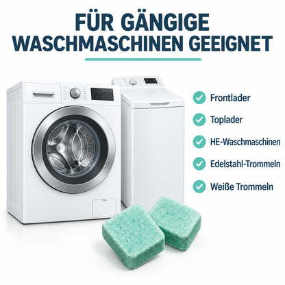 up Waschmaschinen-Tiefenreiniger Tabs – gegen Gerüche, Rückstände & festsitzende Tierhaare