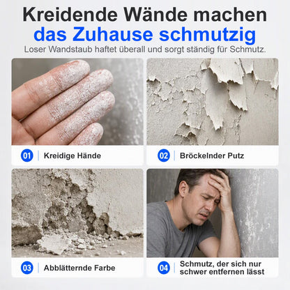up Wandreparatur leicht gemacht! 🏠 Stoppt kreidende Wände, verbessert die Haftung und ist wasserfest. Jetzt Wände auffrischen! ✅