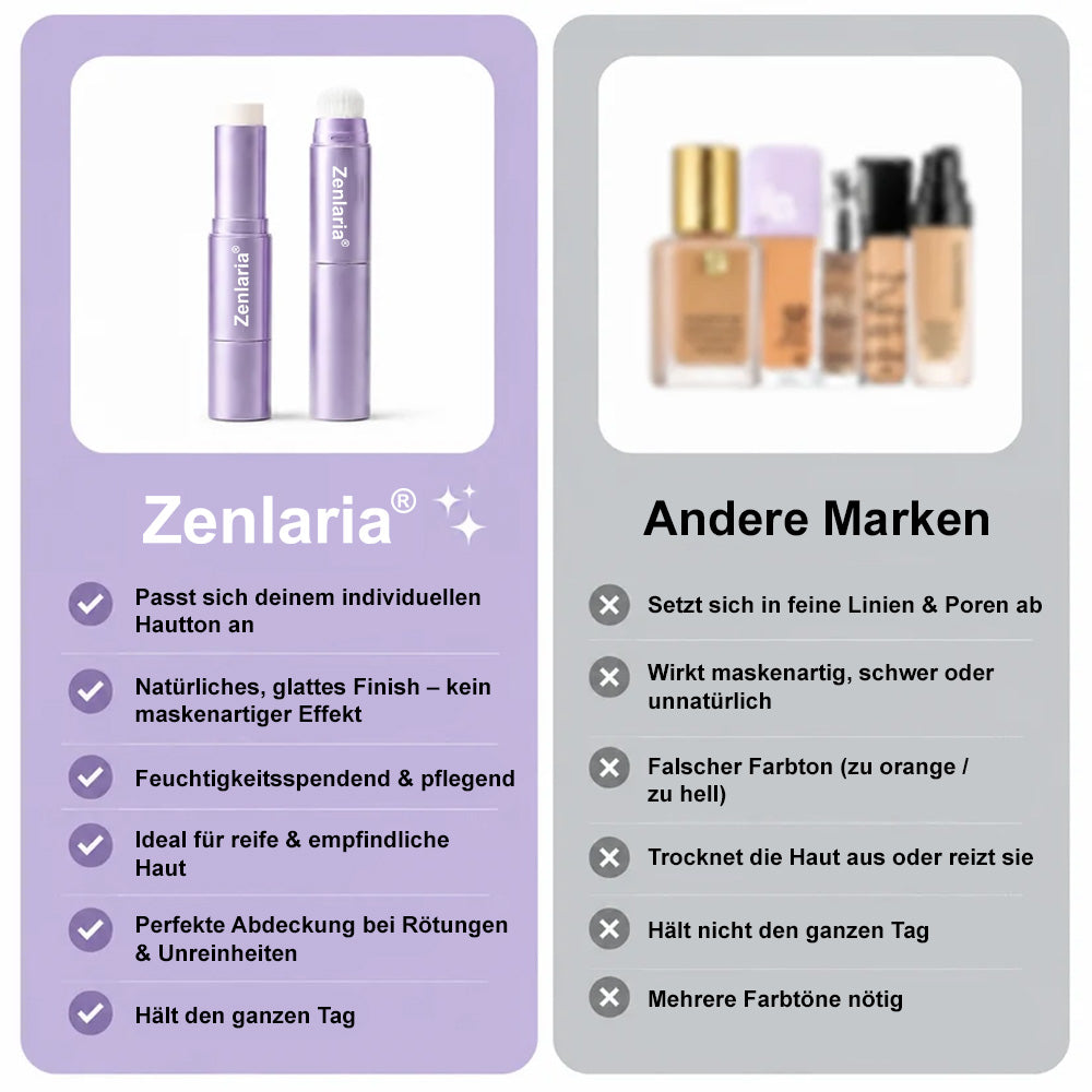 🔥Farbwechsel-Foundation-Stick – Passt sich deinem Hautton an für einen natürlichen Glow bei reifer Haut
