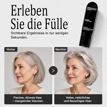 Volumen-Spray für platte Ansätze – sofort mehr Fülle & langanhaltender Halt