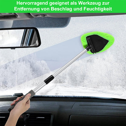 up 🚗 clakryna® Auto-Scheibenreiniger mit Teleskopgriff – Klare Sicht ohne Verrenkungen