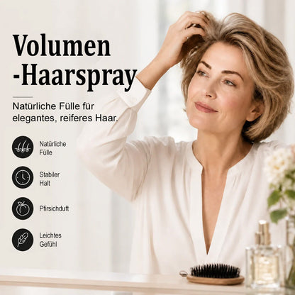 Volumen-Spray für platte Ansätze – sofort mehr Fülle & langanhaltender Halt