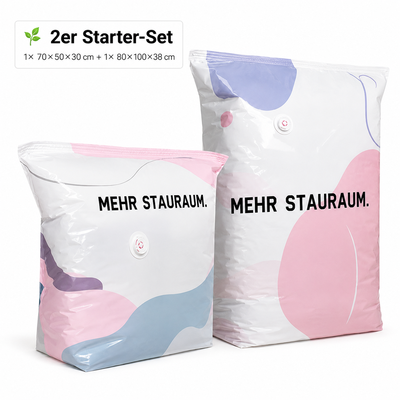 🏠📦 Mehr Platz zu Hause mit Vakuum-Aufbewahrungsbeuteln