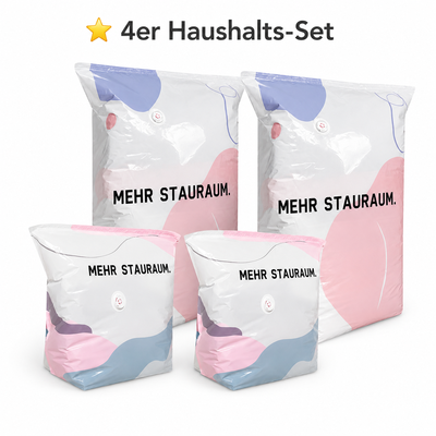 🏠📦 Mehr Platz zu Hause mit Vakuum-Aufbewahrungsbeuteln