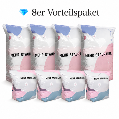 🏠📦 Mehr Platz zu Hause mit Vakuum-Aufbewahrungsbeuteln