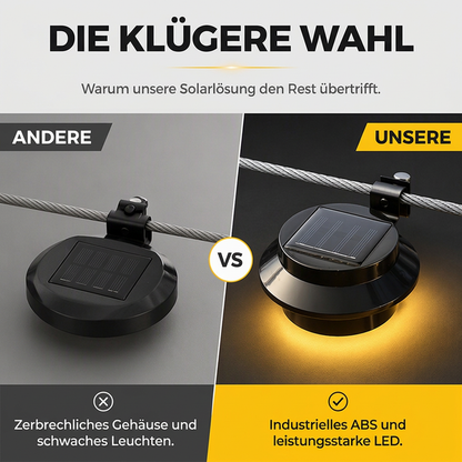 🎉50% RABATT💡Solarleuchten für Außen – stromsparend, langlebig und die ganze Nacht für stimmungsvolle Beleuchtung 🌙🏡